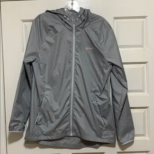 Gray Nike Windbreaker